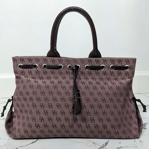 COPY - Vintage Dooney & Bourke handbag, Brown/Burgundy GUC